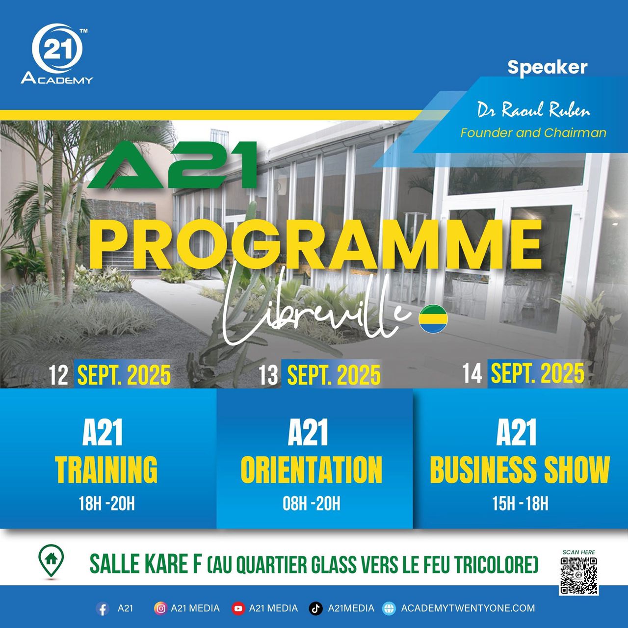 Affiche A21 Programme